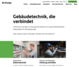Screenshot von Burkhalter Homepage