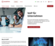 Screenshot der peoplefone Homepage