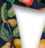 Foto eines Stoffes mit Fruchtprint